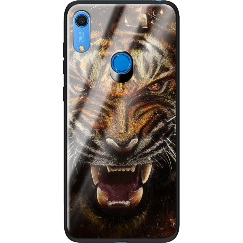 Защитный чехол BoxFace Glossy Panel Huawei Y6s Tiger