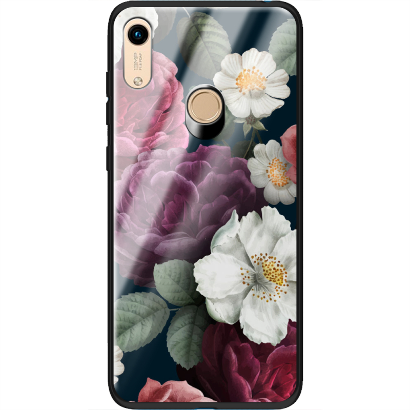 Защитный чехол BoxFace Glossy Panel Honor 8A Peonies