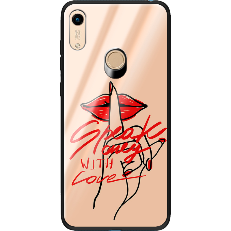 Защитный чехол BoxFace Glossy Panel Honor 8A Speak Only Whith Love