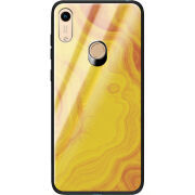 Защитный чехол BoxFace Glossy Panel Honor 8A Yellow Marble