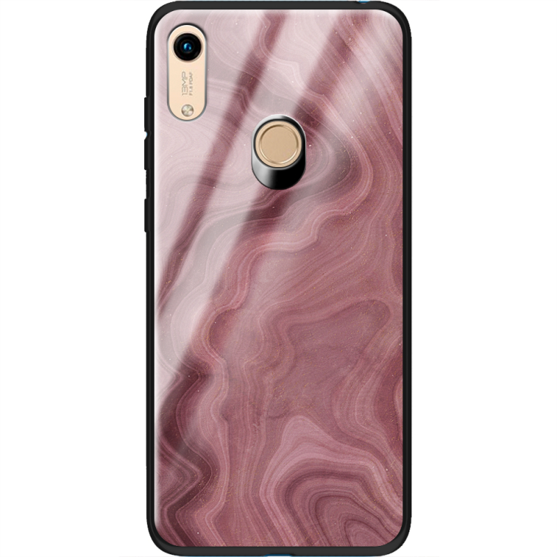 Защитный чехол BoxFace Glossy Panel Honor 8A DarkRed Marble