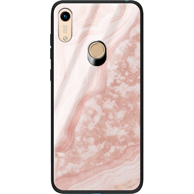 Защитный чехол BoxFace Glossy Panel Honor 8A Pink Marble