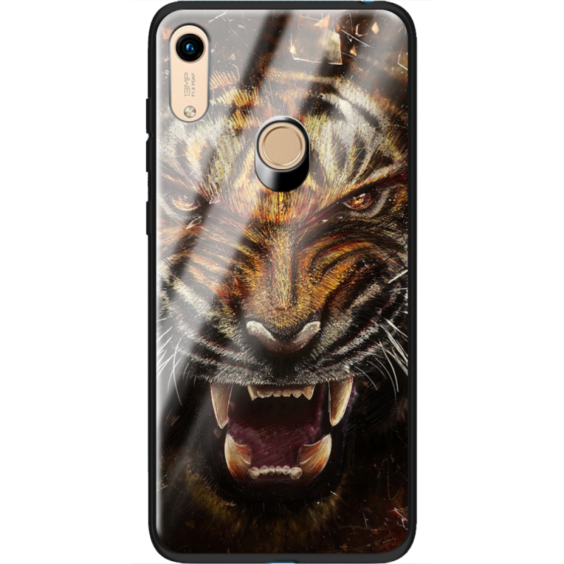 Защитный чехол BoxFace Glossy Panel Honor 8A Tiger