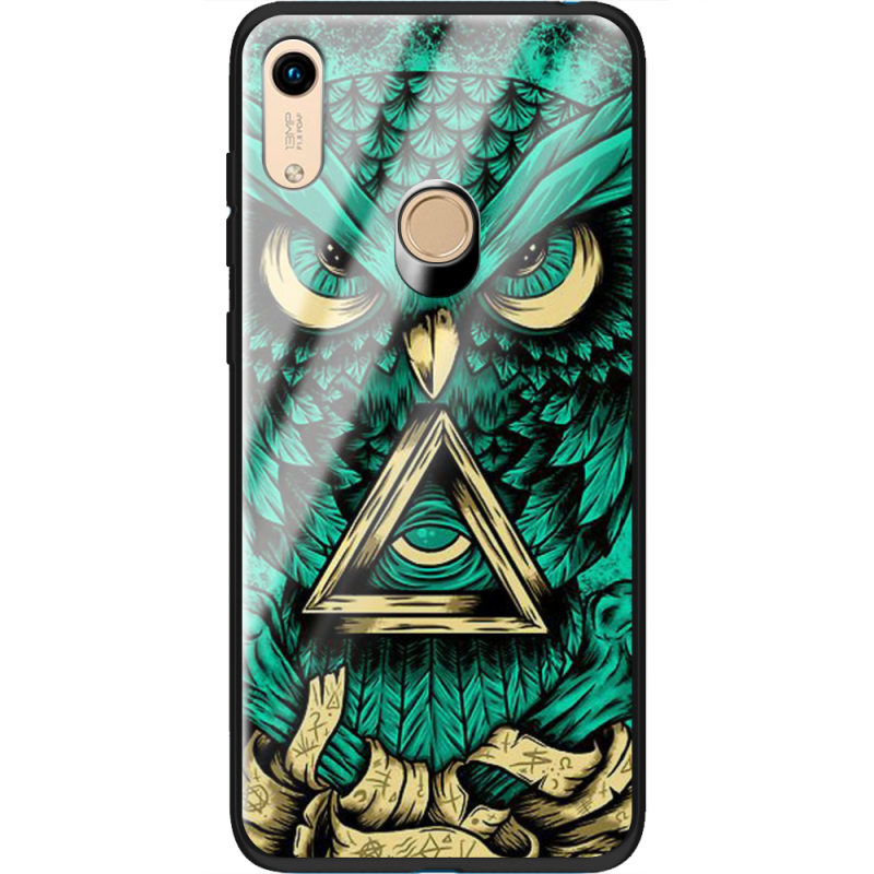 Защитный чехол BoxFace Glossy Panel Honor 8A Masonic Owl