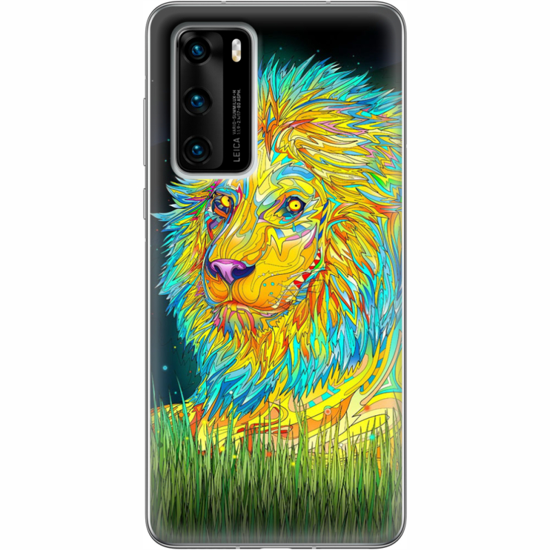 Чехол BoxFace Huawei P40 Moonlight Lion