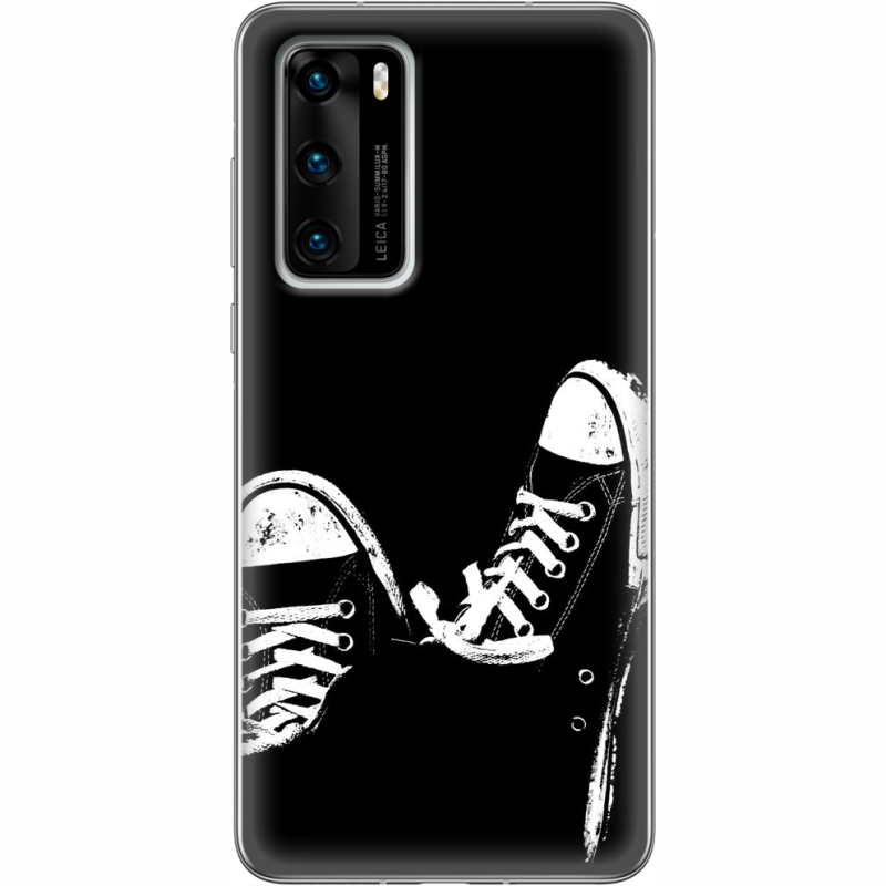 Чехол BoxFace Huawei P40 Black Sneakers