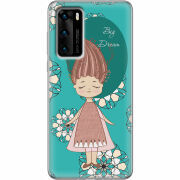 Чехол BoxFace Huawei P40 Dream Girl