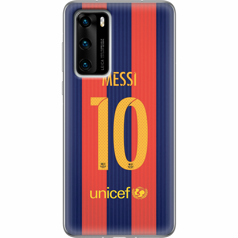 Чехол BoxFace Huawei P40 Messi 10