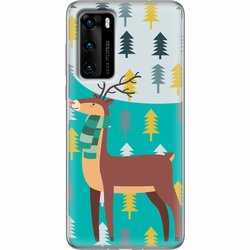 Чехол BoxFace Huawei P40 Foresty Deer