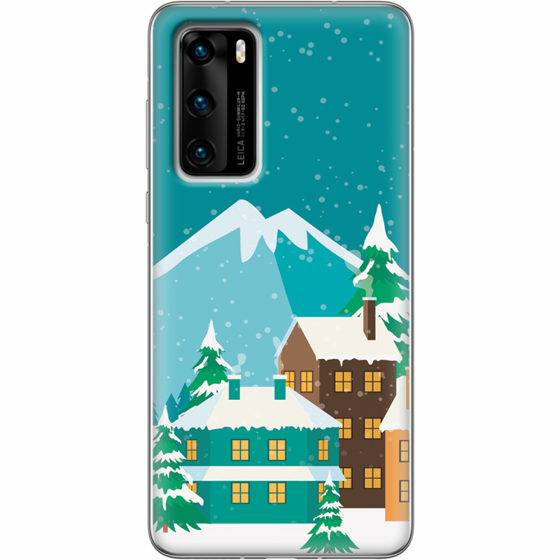 Чехол BoxFace Huawei P40 Winteforest