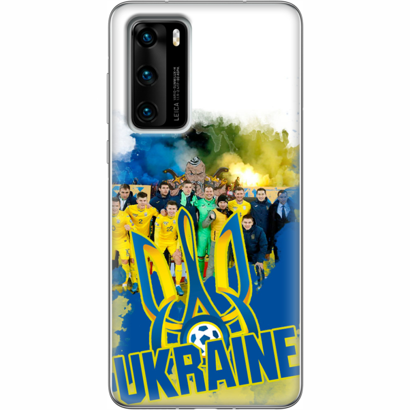 Чехол BoxFace Huawei P40 Ukraine national team