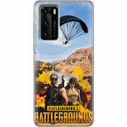 Чехол BoxFace Huawei P40 Pubg parachute