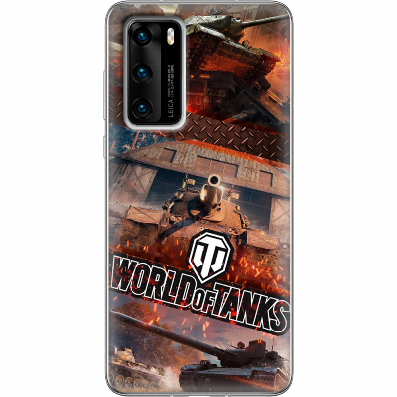 Чехол BoxFace Huawei P40 World Of Tanks