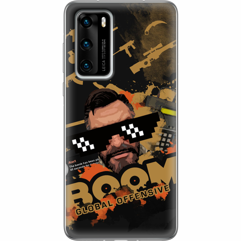 Чехол BoxFace Huawei P40 CS:Go C4