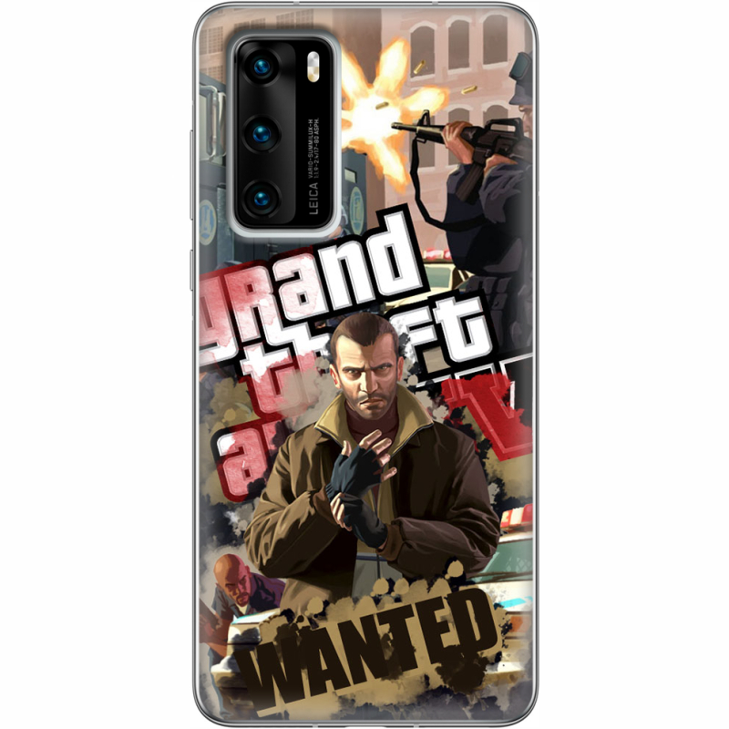 Чехол BoxFace Huawei P40 GTA 4