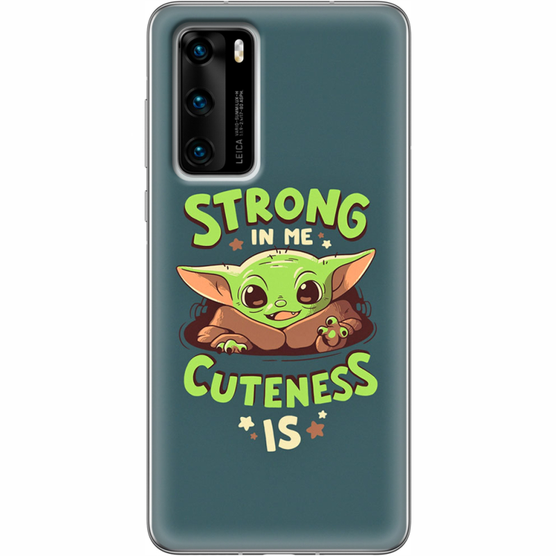 Чехол BoxFace Huawei P40 Strong in me Cuteness is