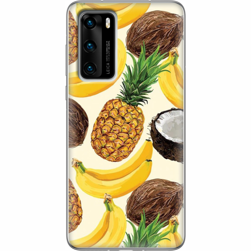 Чехол BoxFace Huawei P40 Tropical Fruits