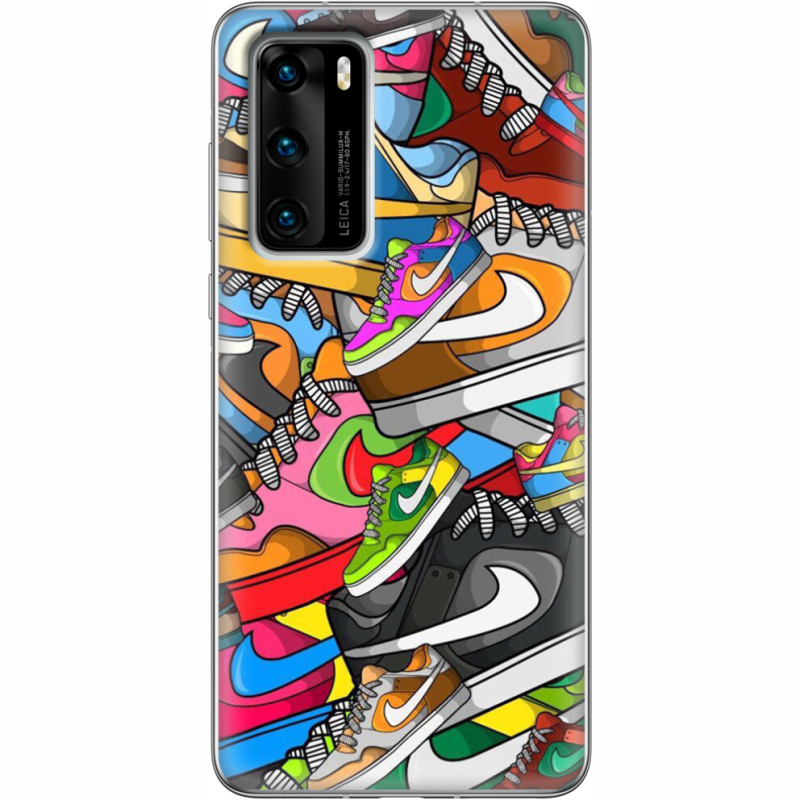 Чехол BoxFace Huawei P40 Sneakers