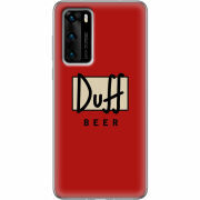 Чехол BoxFace Huawei P40 Duff beer
