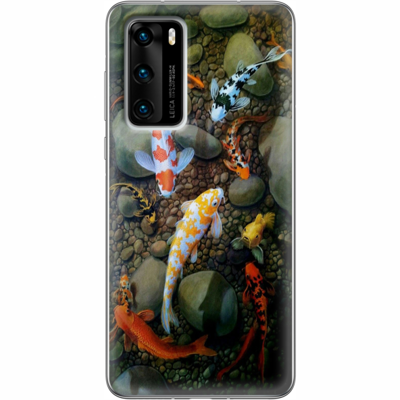 Чехол BoxFace Huawei P40 Underwater Koi