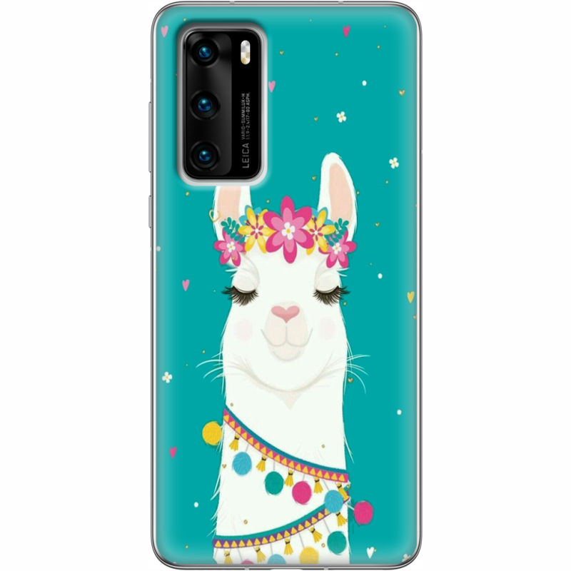 Чехол BoxFace Huawei P40 Cold Llama