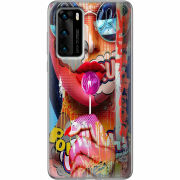 Чехол BoxFace Huawei P40 Colorful Girl