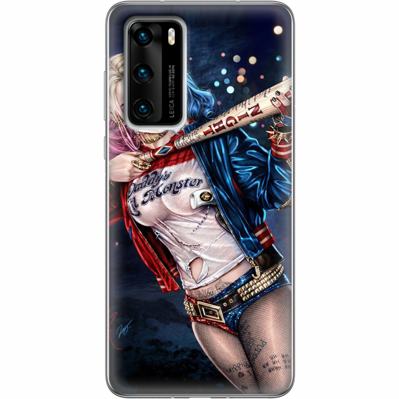 Чехол BoxFace Huawei P40 Harley Quinn