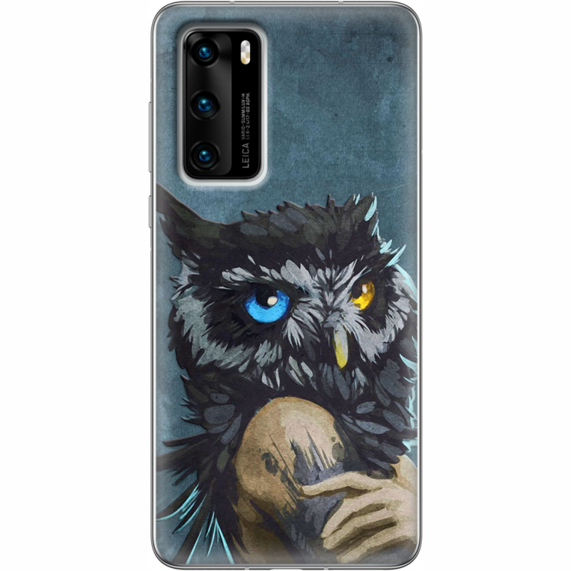 Чехол BoxFace Huawei P40 Owl Woman