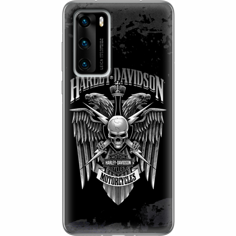 Чехол BoxFace Huawei P40 Harley Davidson