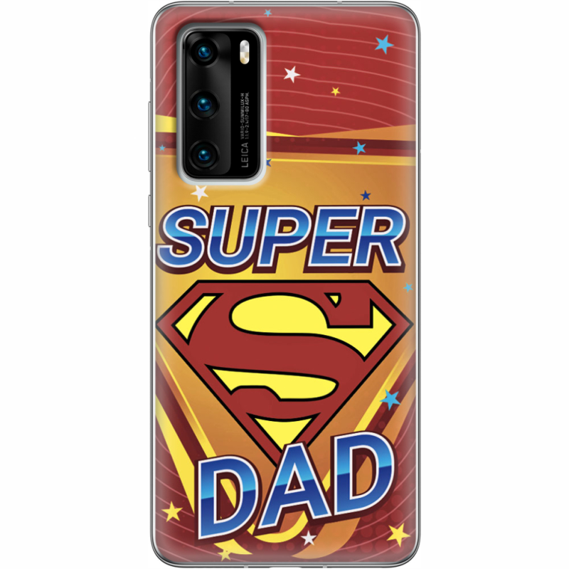 Чехол BoxFace Huawei P40 Super Dad