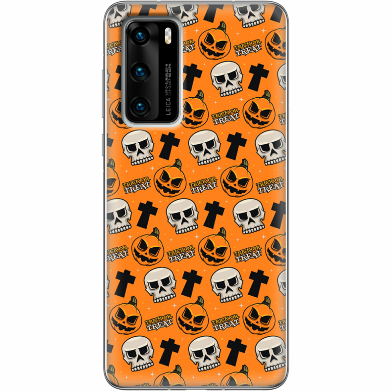 Чехол BoxFace Huawei P40 Halloween Trick or Treat