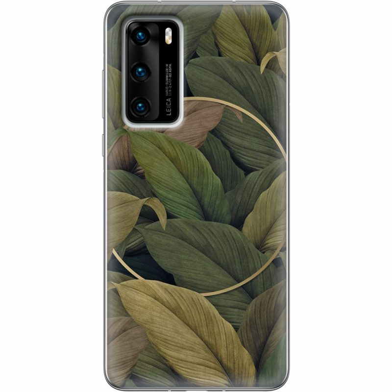 Чехол BoxFace Huawei P40 Leaf