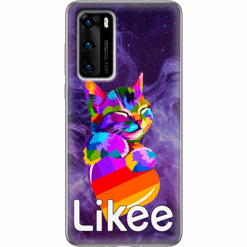 Чехол BoxFace Huawei P40 Likee Cat