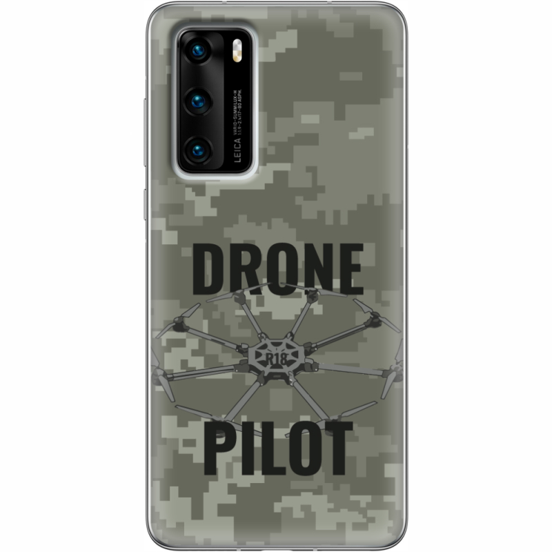 Чехол BoxFace Huawei P40 Drone Pilot