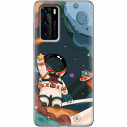 Чехол BoxFace Huawei P40 Space Mission