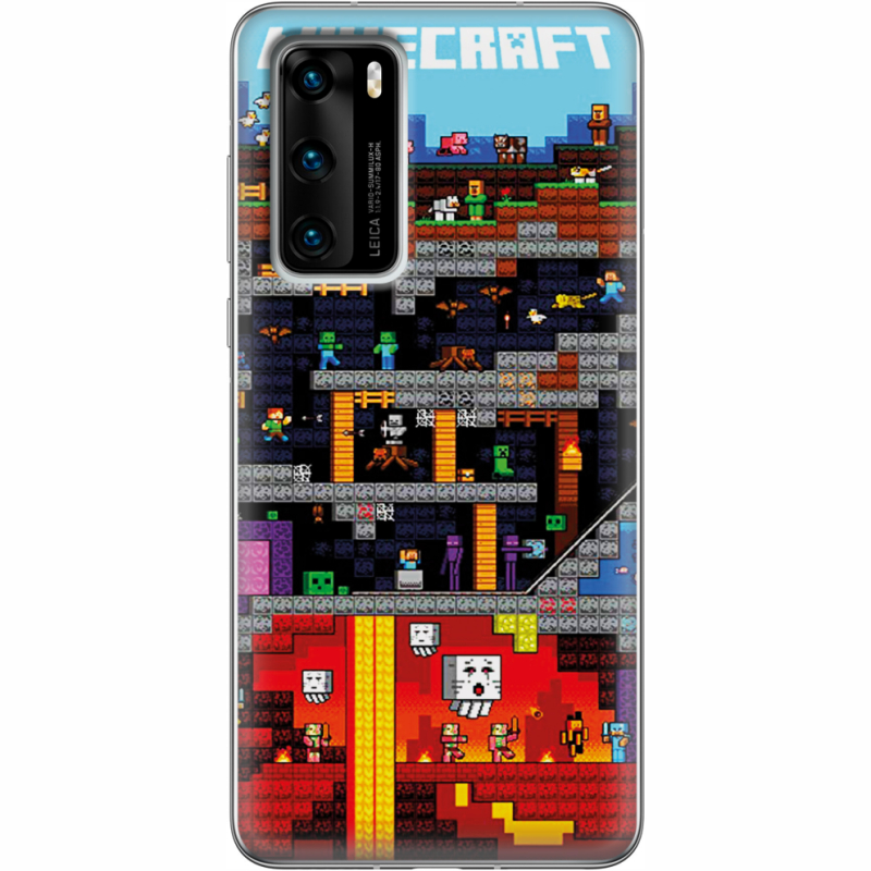 Чехол BoxFace Huawei P40 Minecraft Lode Runner