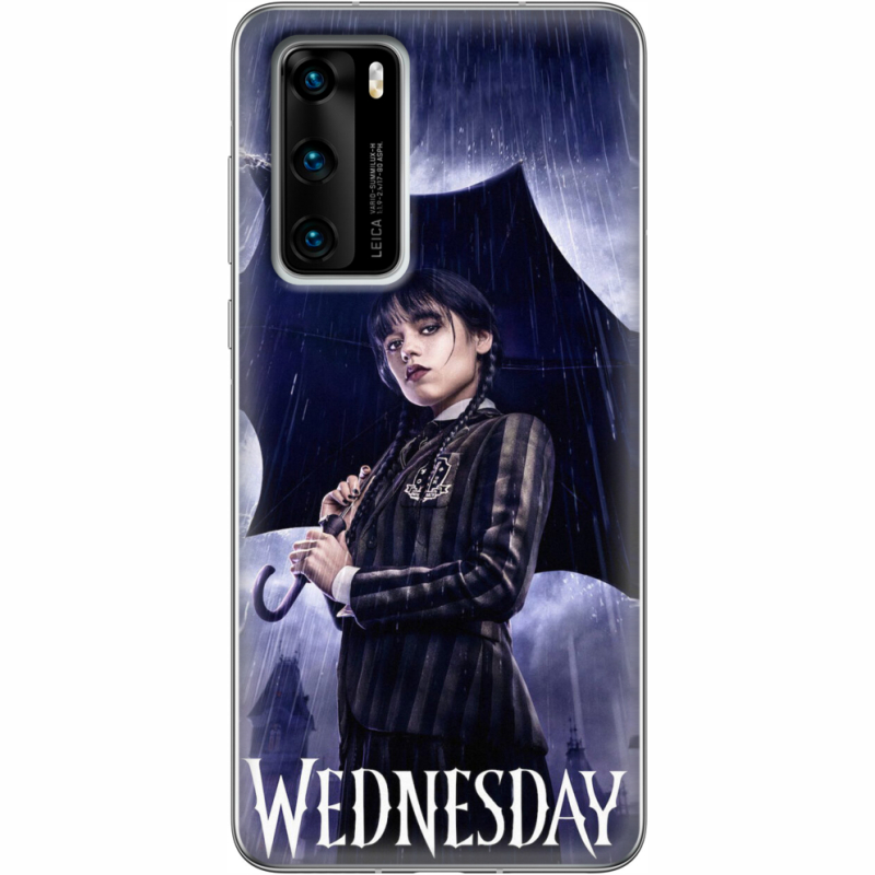 Чехол BoxFace Huawei P40 Wednesday Addams