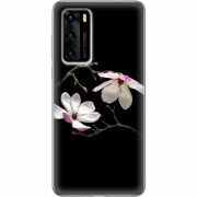 Чехол BoxFace Huawei P40 Ночные Магнолии