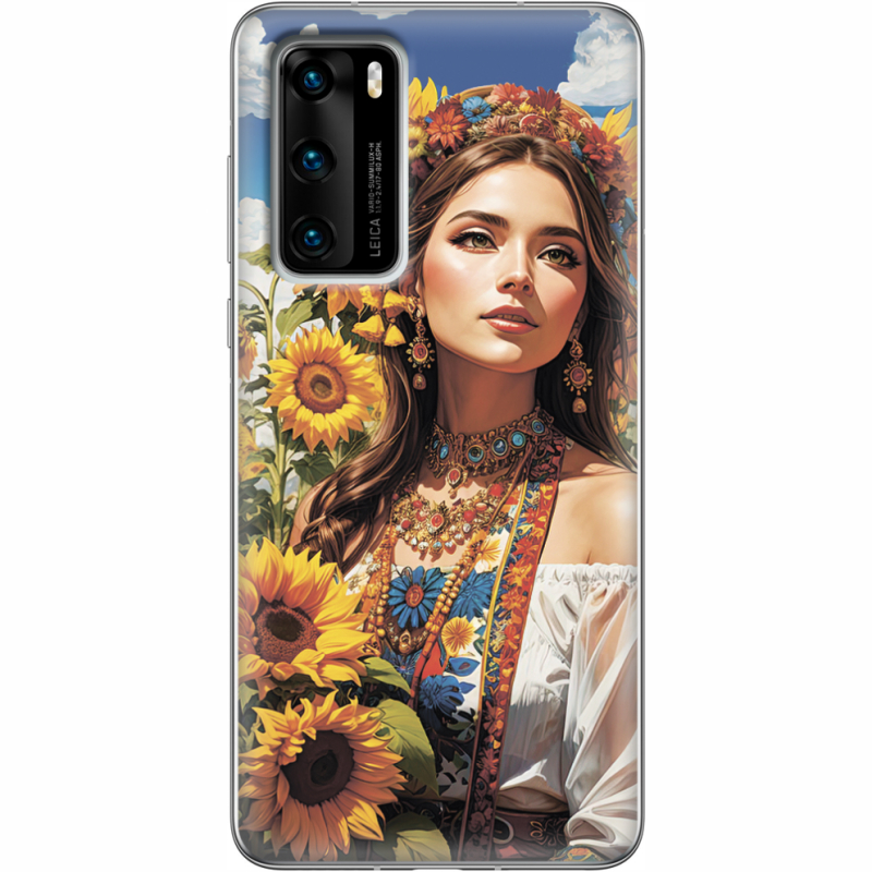 Чехол BoxFace Huawei P40 Сонячна Душа