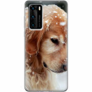 Чехол BoxFace Huawei P40 Golden Retriever