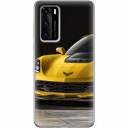 Чехол BoxFace Huawei P40 Corvette Z06