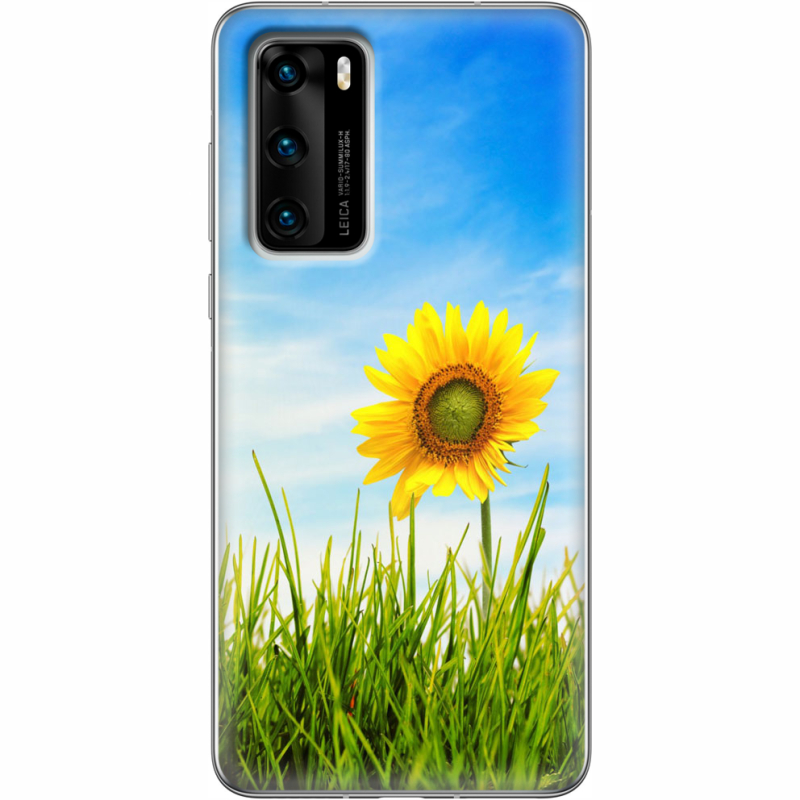 Чехол BoxFace Huawei P40 Sunflower Heaven