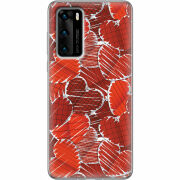 Чехол BoxFace Huawei P40 Heart Strings