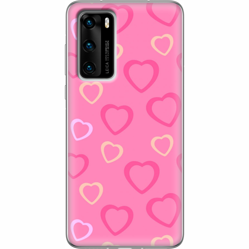 Чехол BoxFace Huawei P40 Sugar Hearts