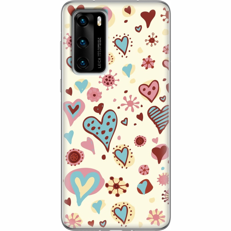 Чехол BoxFace Huawei P40 Be my Valentine