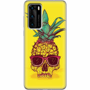 Чехол BoxFace Huawei P40 Pineapple Skull