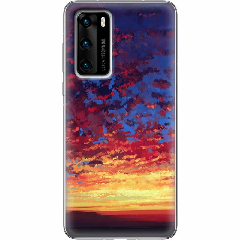 Чехол BoxFace Huawei P40 Draw Breath