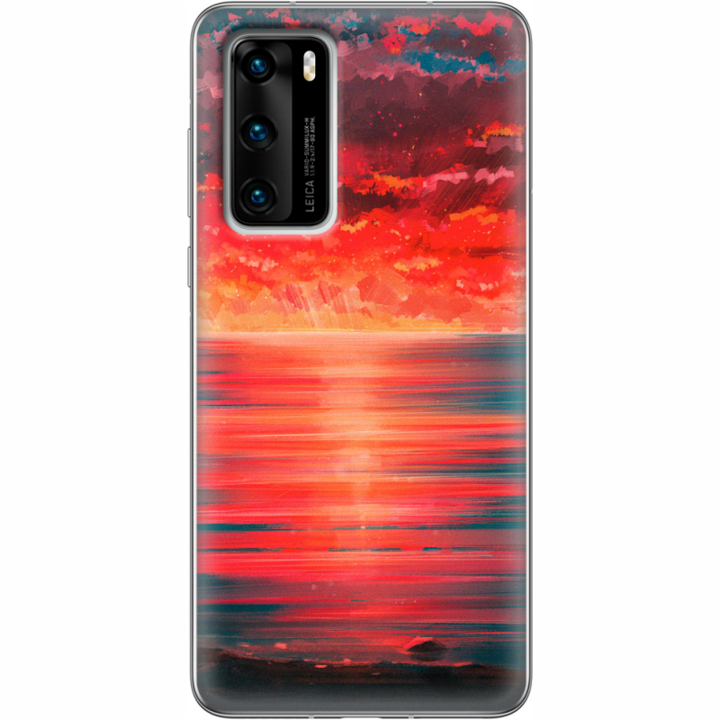 Чехол BoxFace Huawei P40 Seaside b