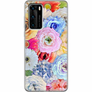 Чехол BoxFace Huawei P40 Blossom