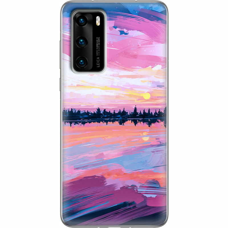 Чехол BoxFace Huawei P40 Sky Mirror